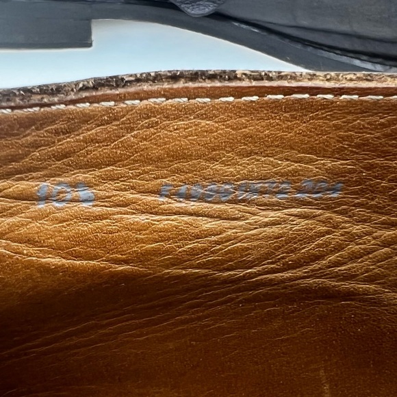 John Varvatos Leather Hand Made in Italy Ankle Slip On Loafer Shoes - Picture 16 of 16